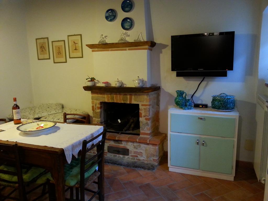 Apartament La Casa Di Adelina Vivo dʼOrcia Zewnętrze zdjęcie